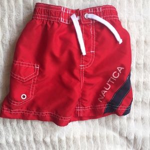Nautica boys 18 month swim shorts.